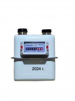 Счетчик газа СГД-G4ТК с термокорректором (вход газа левый, 110мм, резьба 1 1/4") г. Орёл 2024 год выпуска Шали